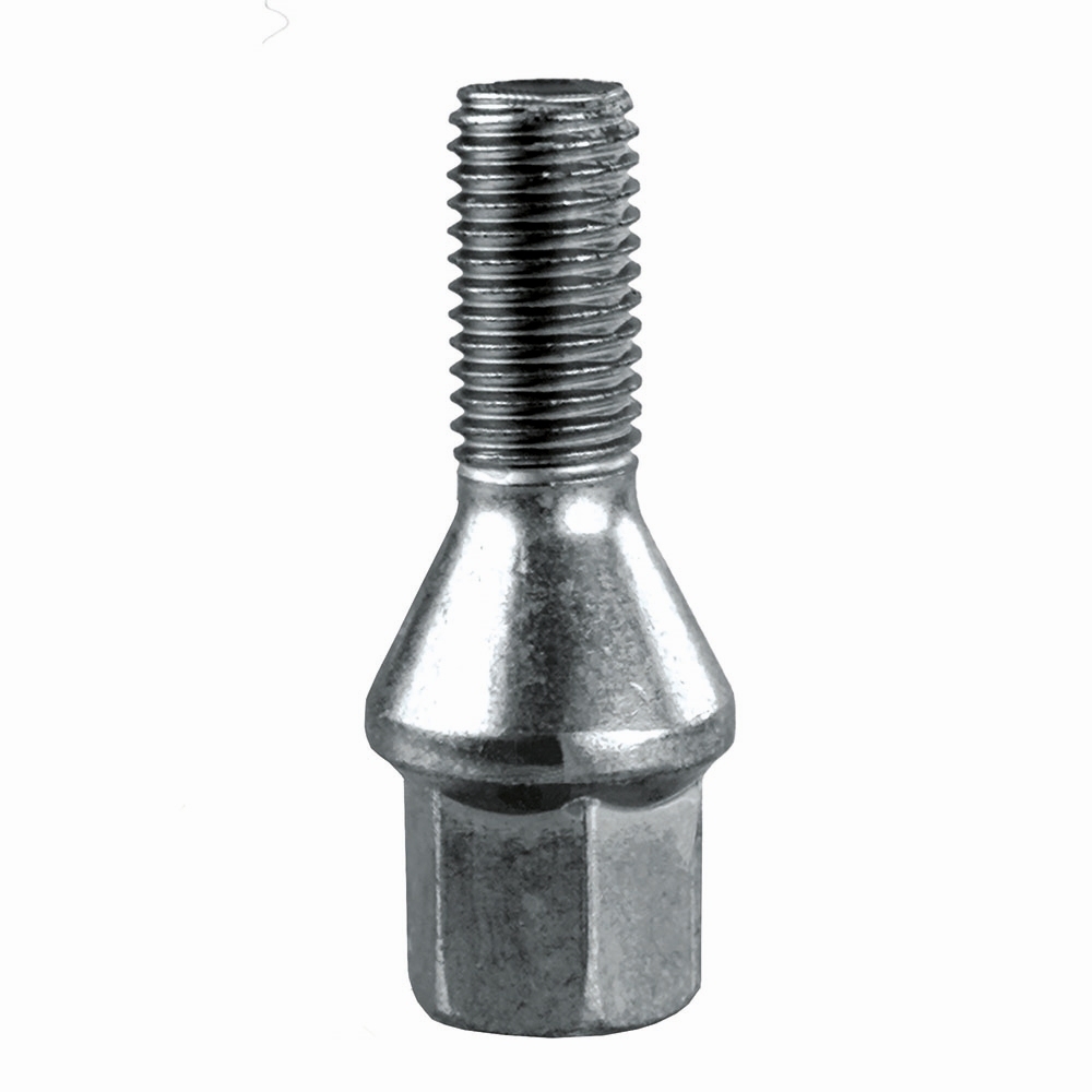 Radschraube silber M14 x 1.25 x 26/51 mm mit Kegelbund 60°