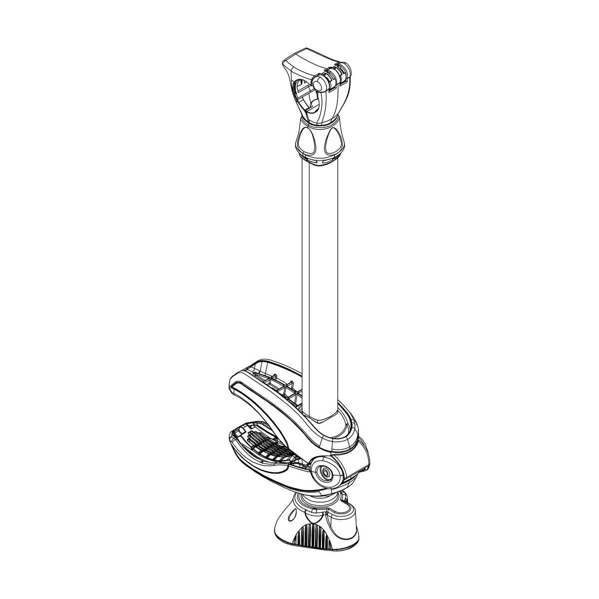 Bike Arm 372mm Black