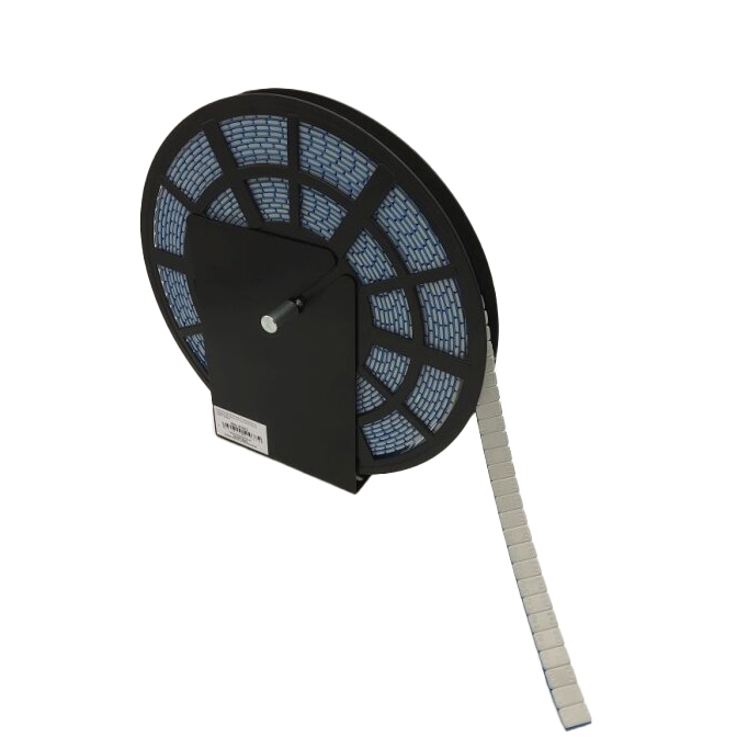 Rollenhalter mit Bremsfeder für Klebegewichte, Wand- und Tischverschraubung möglich
