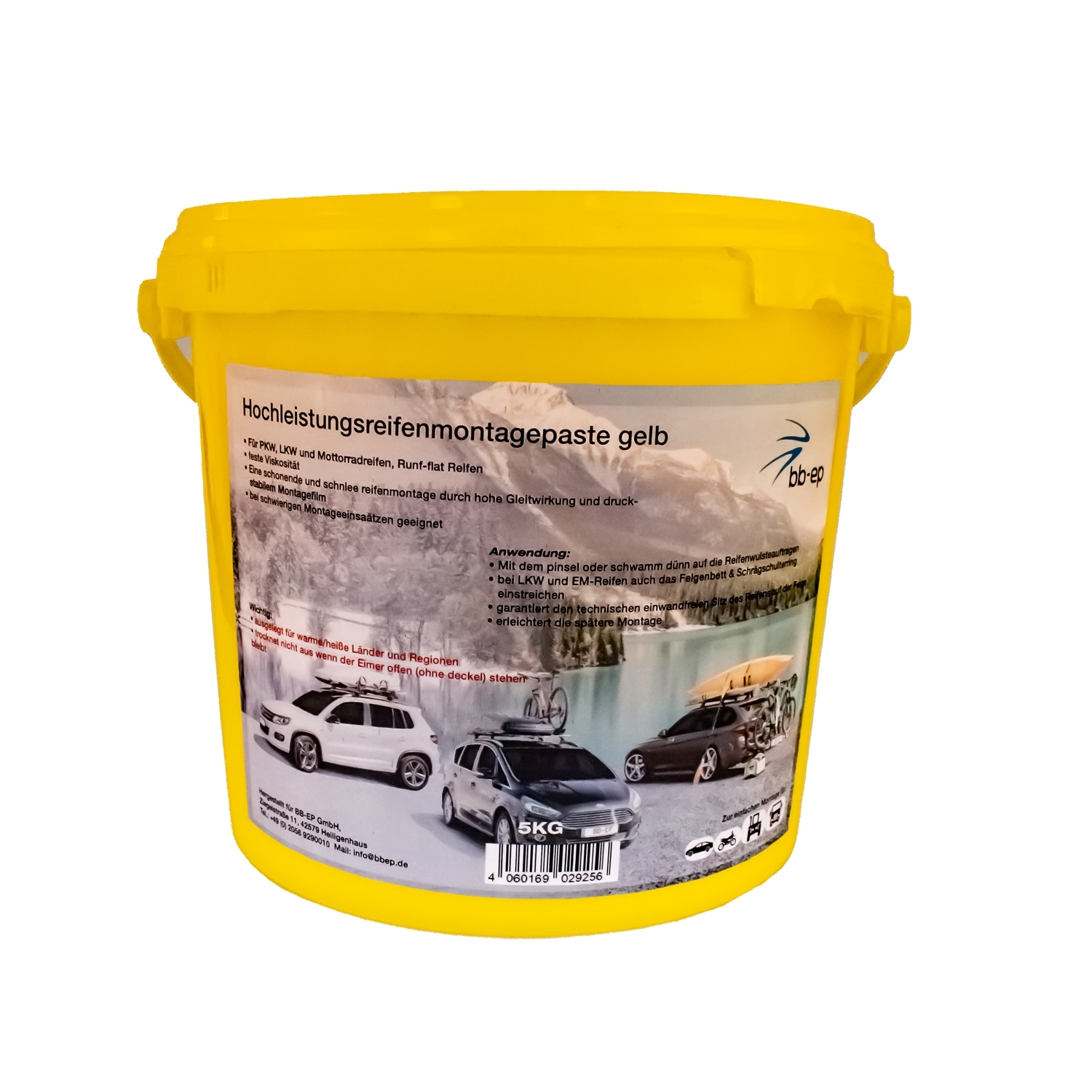 Montagepaste Super-R-Gelb - 5 kg