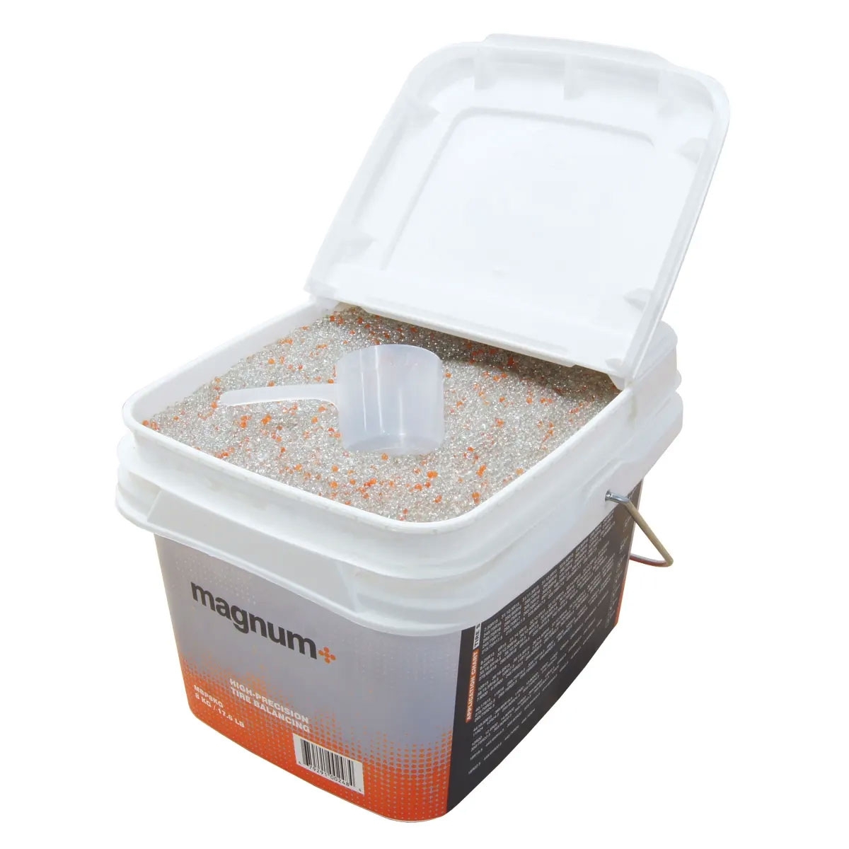Magnum Plus 8kg Auswuchtpulver Wuchtpulver Reifen Auswuchtgewicht Eimer LKW Bus
