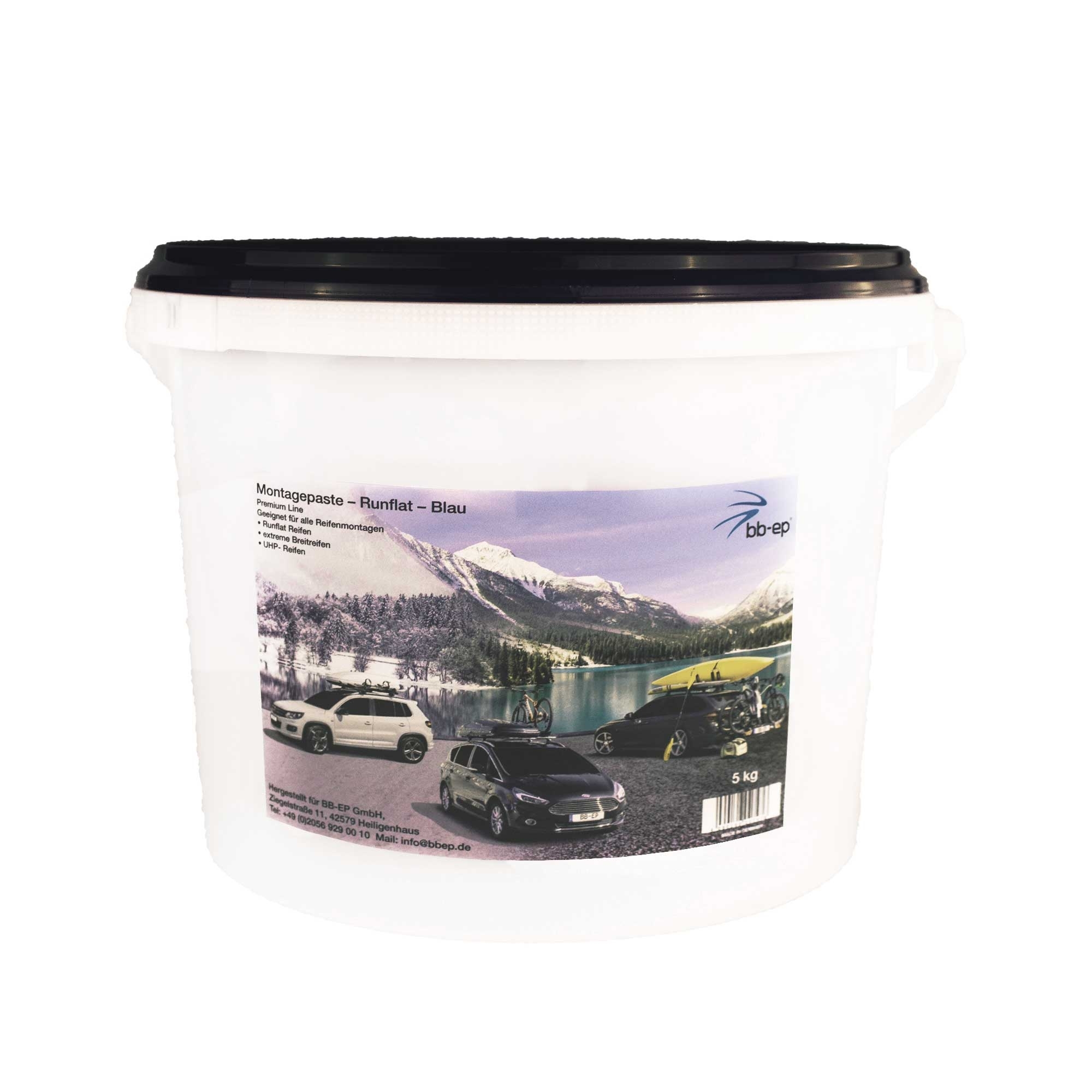 Premium Reifenmontagepaste Wax blau für Run-Flat Reifen 5 KG