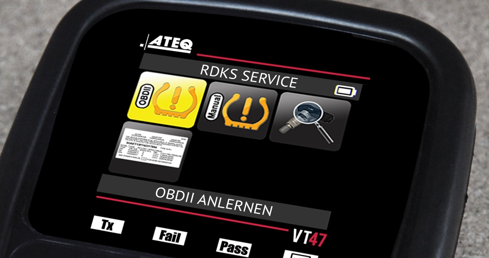 ATEQ VT47 BLE - RDKS / TPMS Programmierwerkzeug inkl. 3 Jahre Softwarelizenz