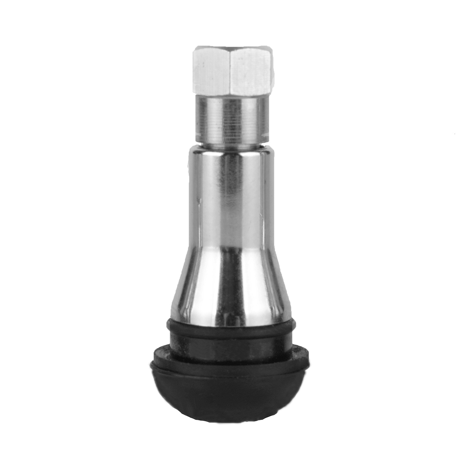 100 Stück Chrom - Snap-In-Ventil TR413