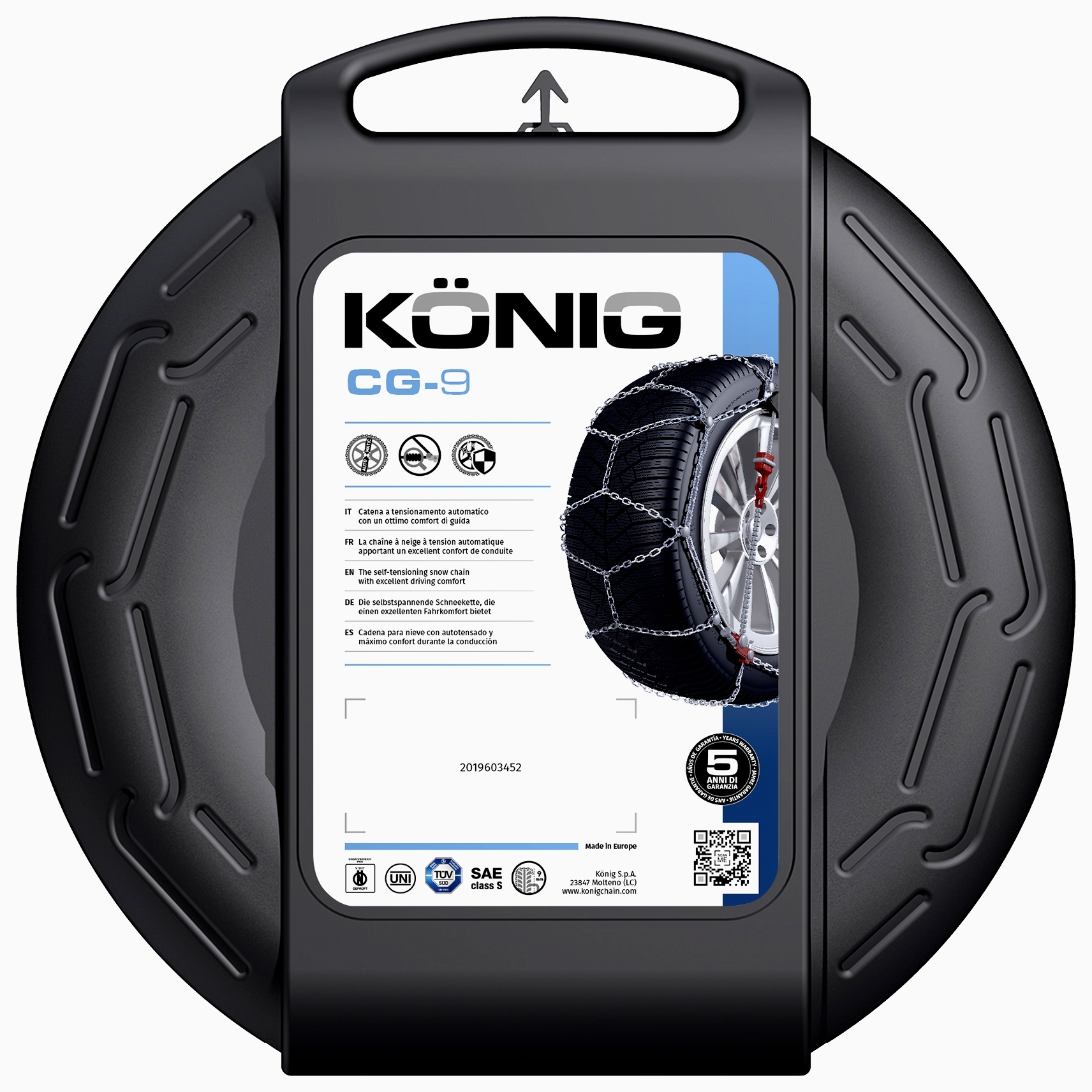 König Schneekette CG-9 020