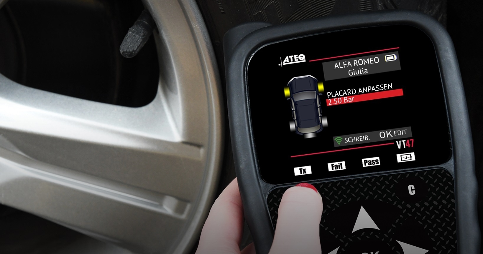 ATEQ VT57 BLE - RDKS / TPMS Programmierwerkzeug inkl. 3 Jahre Softwarelizenz