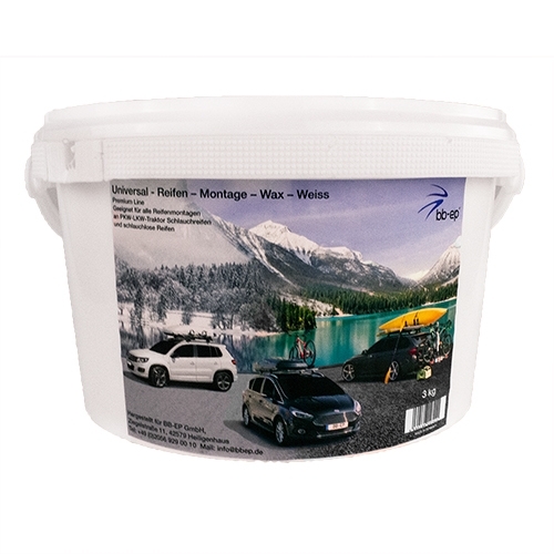 Premium Reifenmontagepaste Wax 3 kg weiss