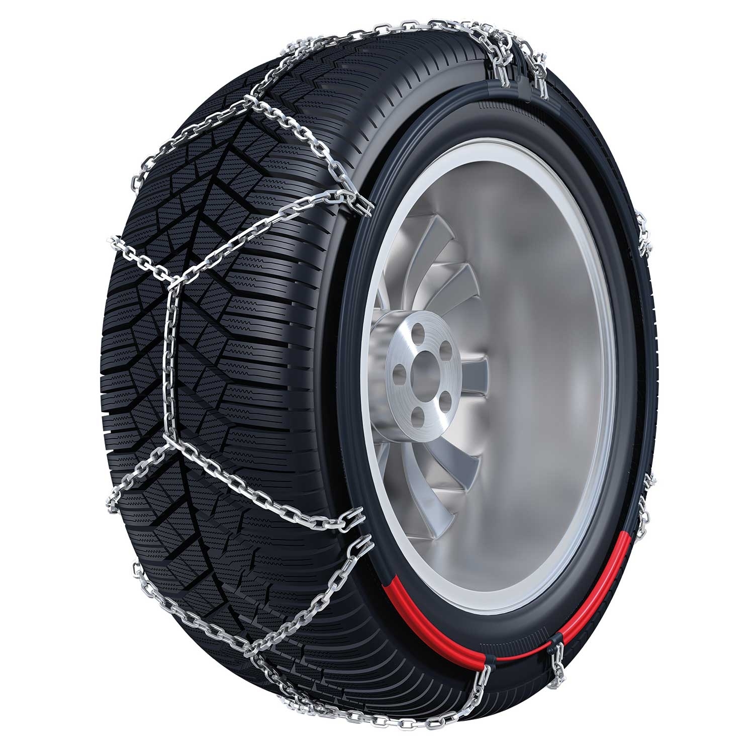 Schneekettenset f. Volvo S80 (2004) 225/55 R16