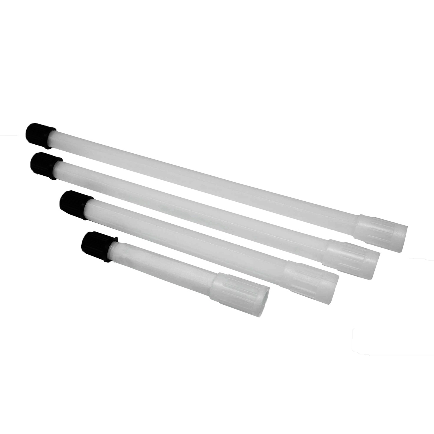 1 Stück - Gerade LKW Ventilverlängerung Weiss 78