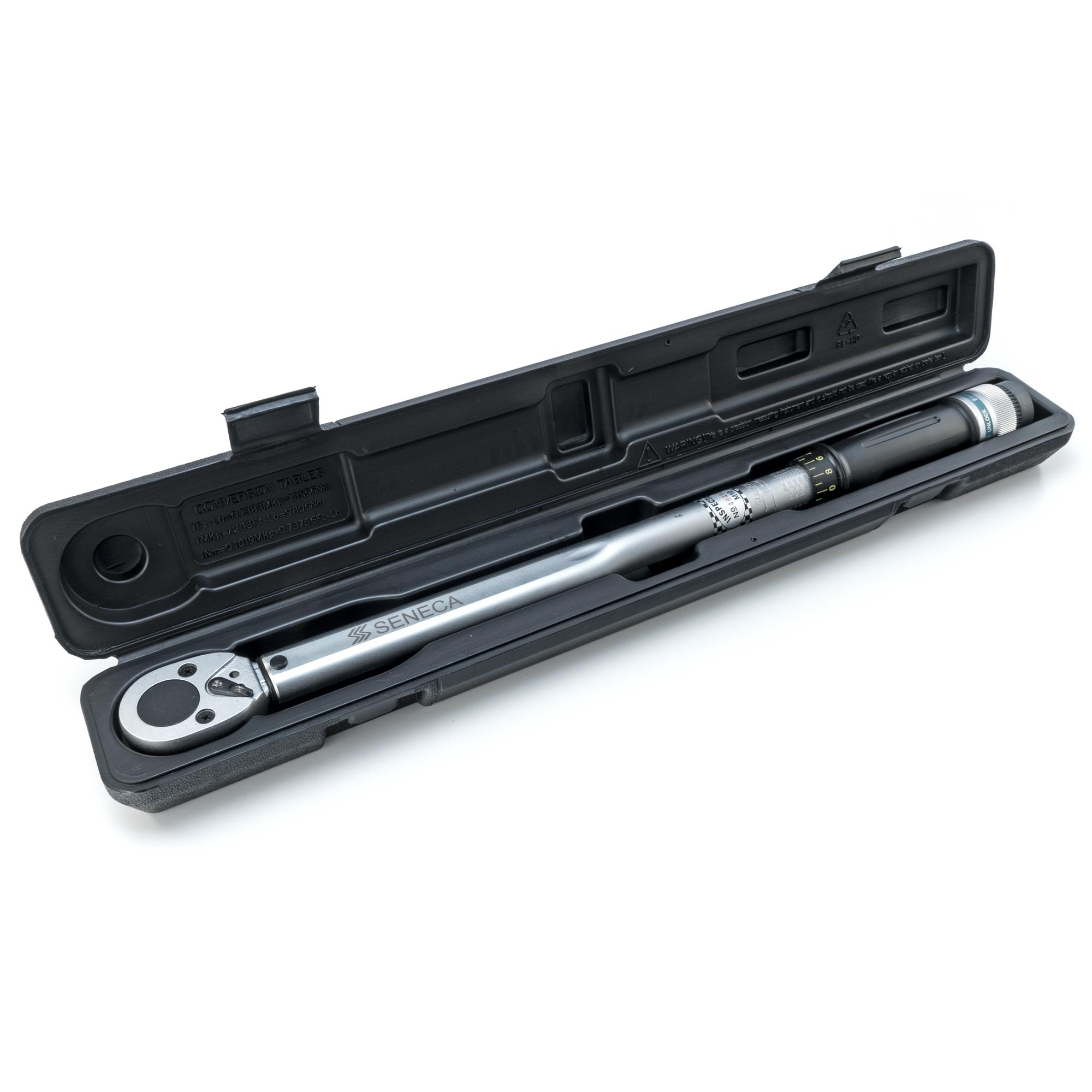Drehmomentschlüssel 1/2 "  40-210 NM incl Nussatz 5 Teilig