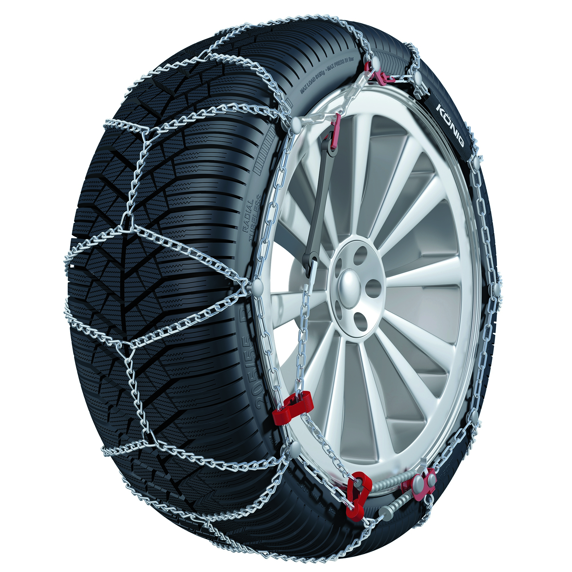 König K-Slim Schneekette 004