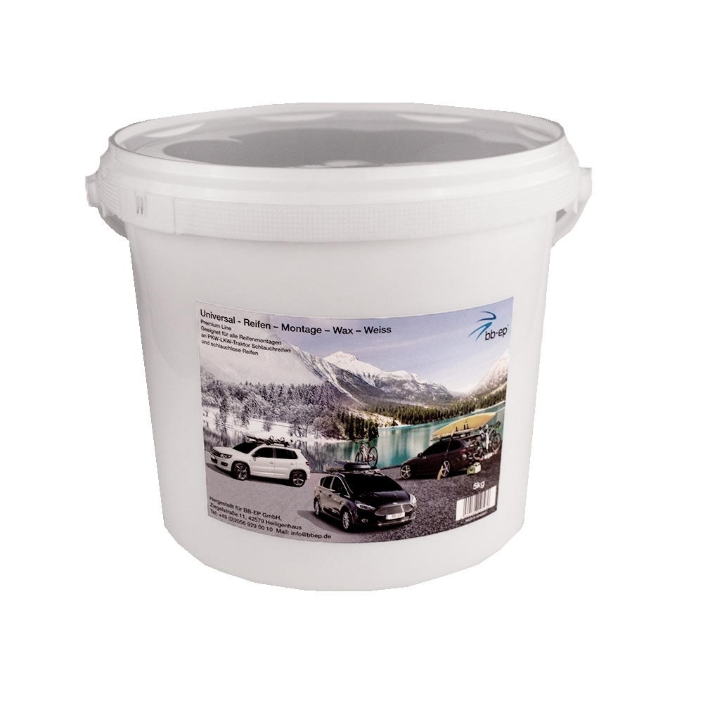 Profi Reifenmontagepaste Wax 5 kg weiss