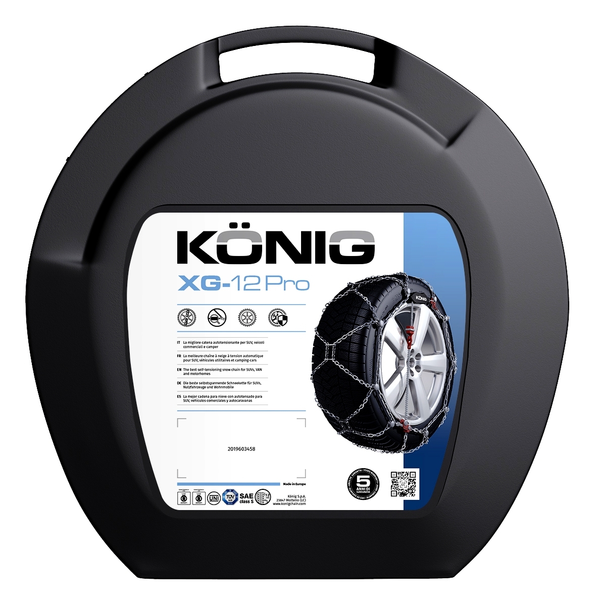 König Schneekette XG-12 Pro 245