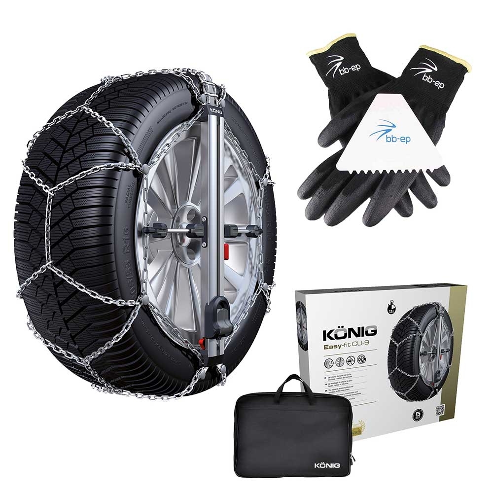 Schneekettenset f. Volvo S80 (2004) 225/55 R16
