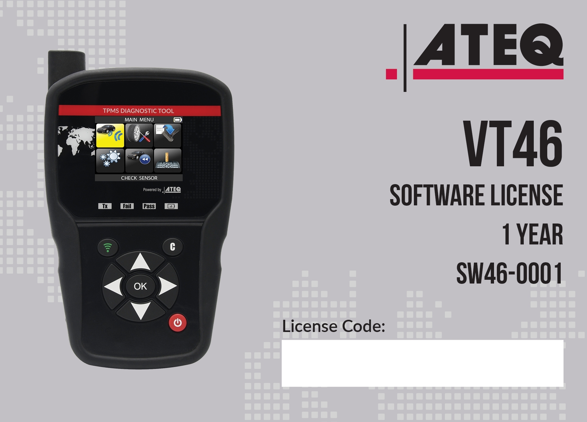 ATEQ VT46 UPDATELIZENZ FÜR EIN JAHR (ATEQ VERSION)